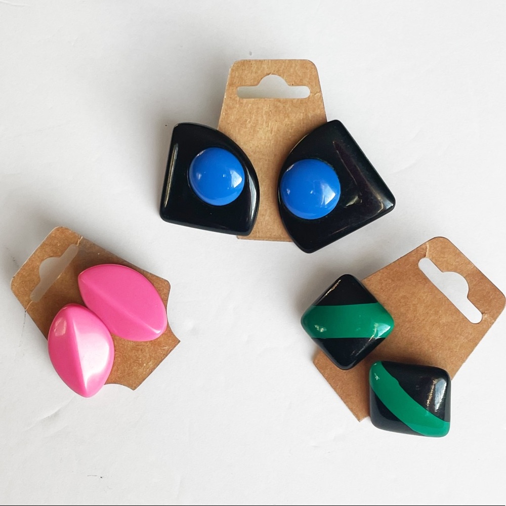 Vintage 80’s Glam Earrings